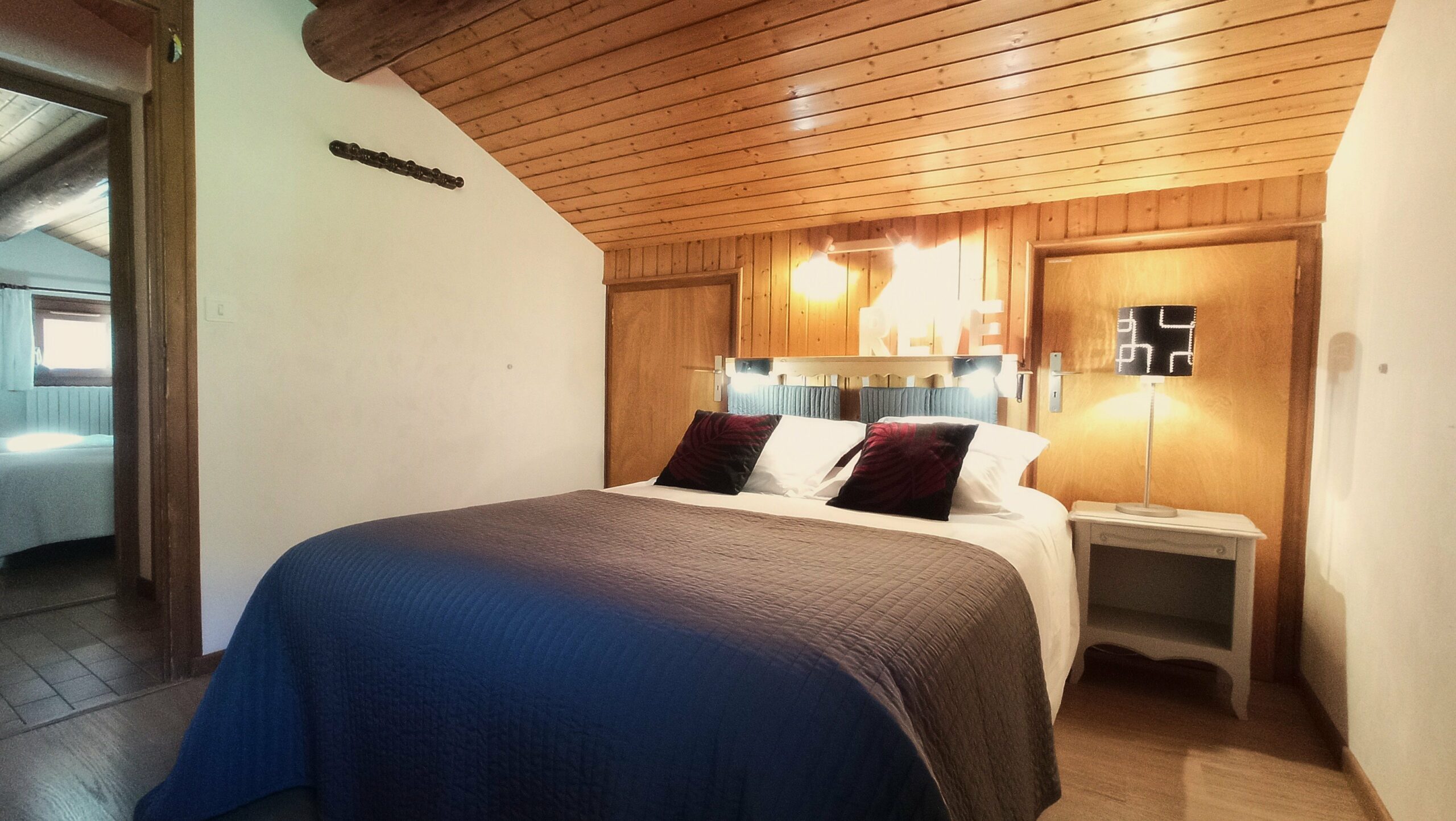 Deuxième chambre 2 personnes avec lit 140/200