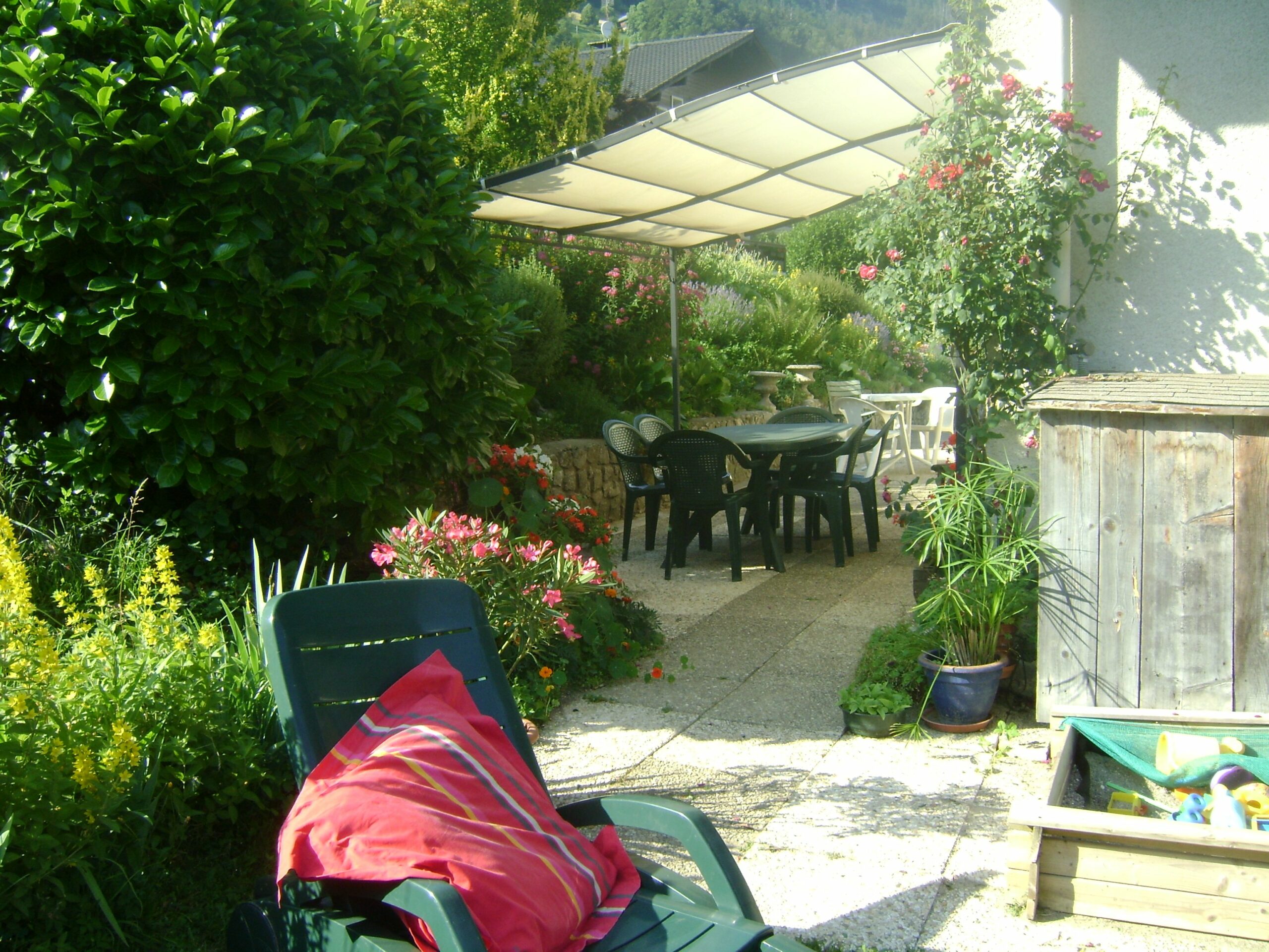 Jardin attenant